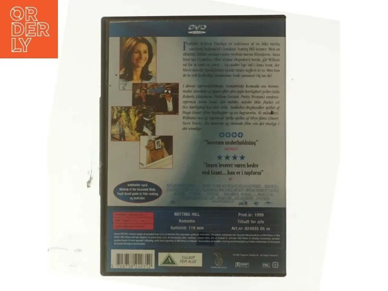 Billede 3 - Notting Hill (DVD)
