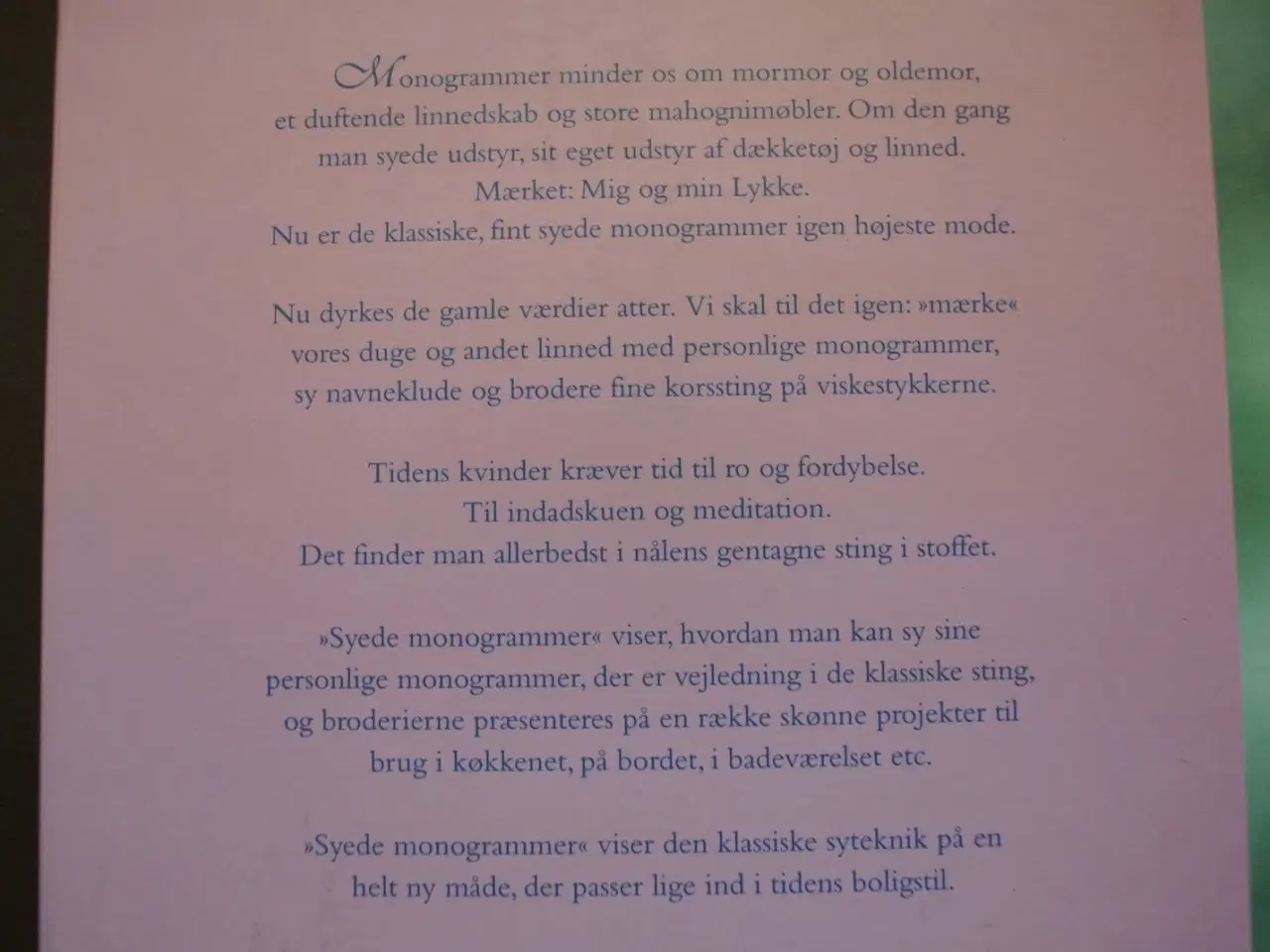 Billede 3 - syede monogrammer, Af anne abildtrup, emne: håndar