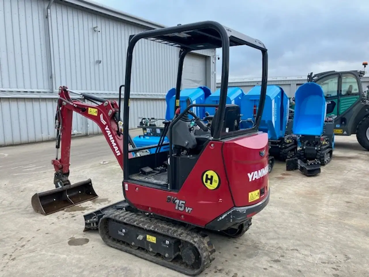 Billede 3 - 2023 Minigraver - Yanmar SV15VT 