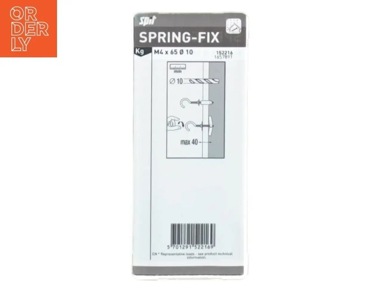 Billede 2 - Spring-fix fra Spit (str. 16 x 7 cm)