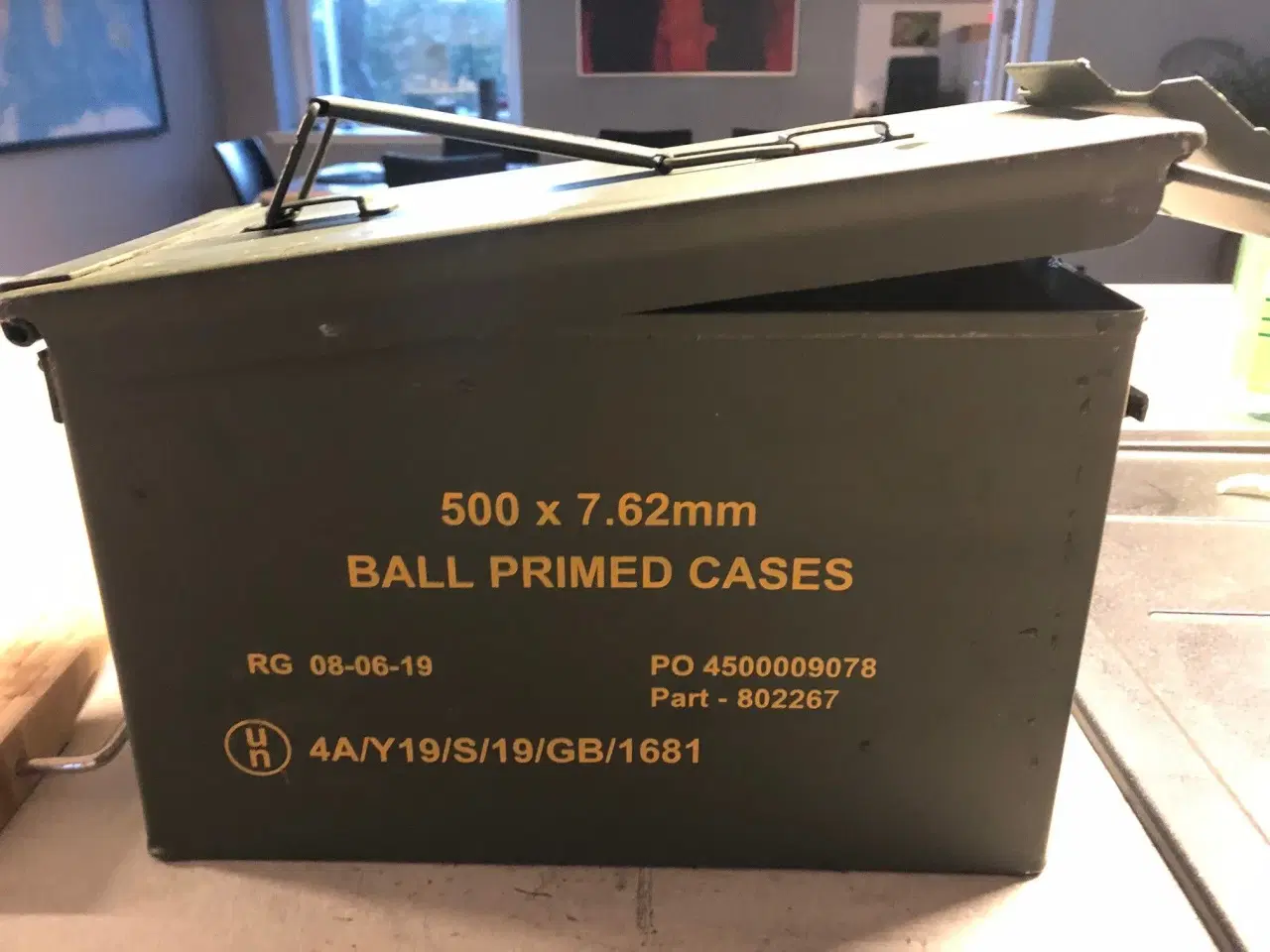 Billede 3 - Militær ammunitionskasser i metal