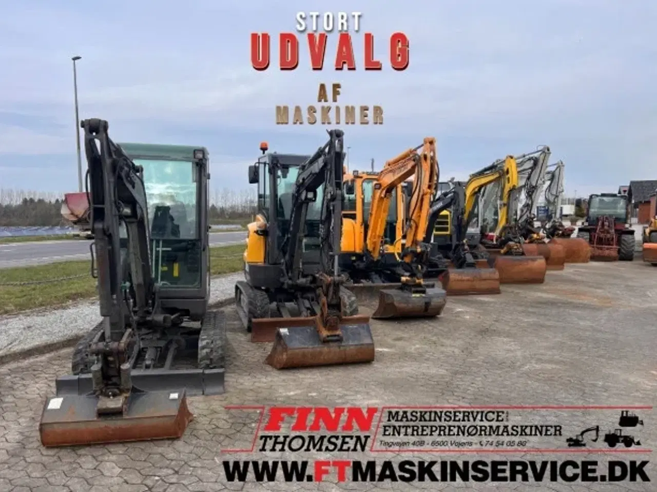 Billede 4 - Volvo ECR25D - 2,5T / Powertilt, centralsmøring & planerskovl