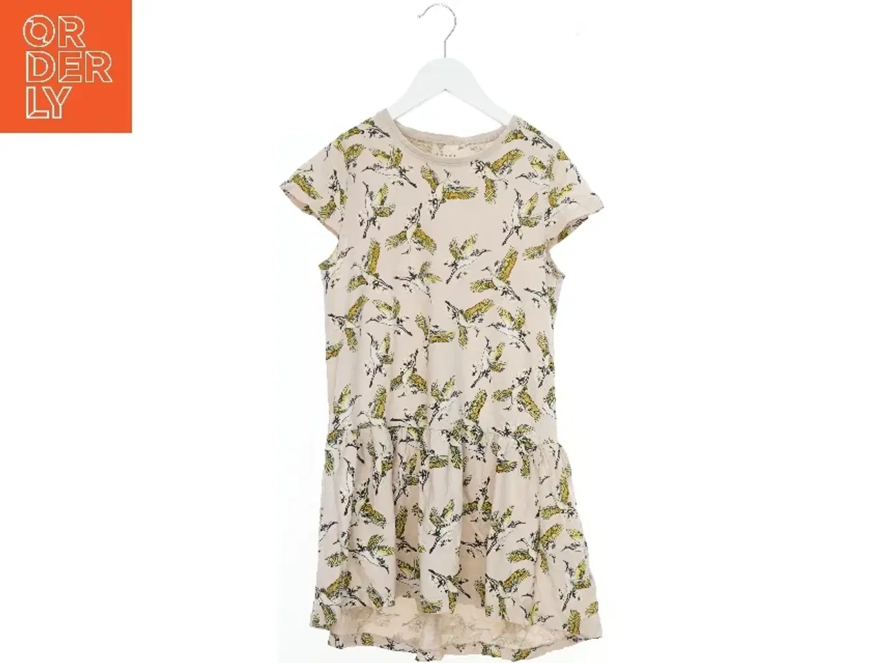 Billede 1 - Kortærmet kjole med fugle print fra Name It (str. 146)