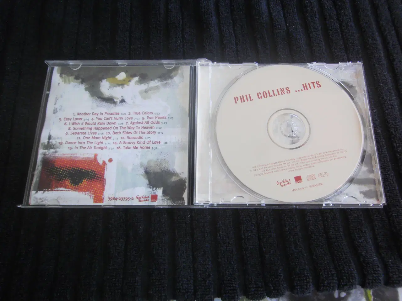 Billede 4 - CD:  Phil Collins  -  Hits,  kr. 20,00.