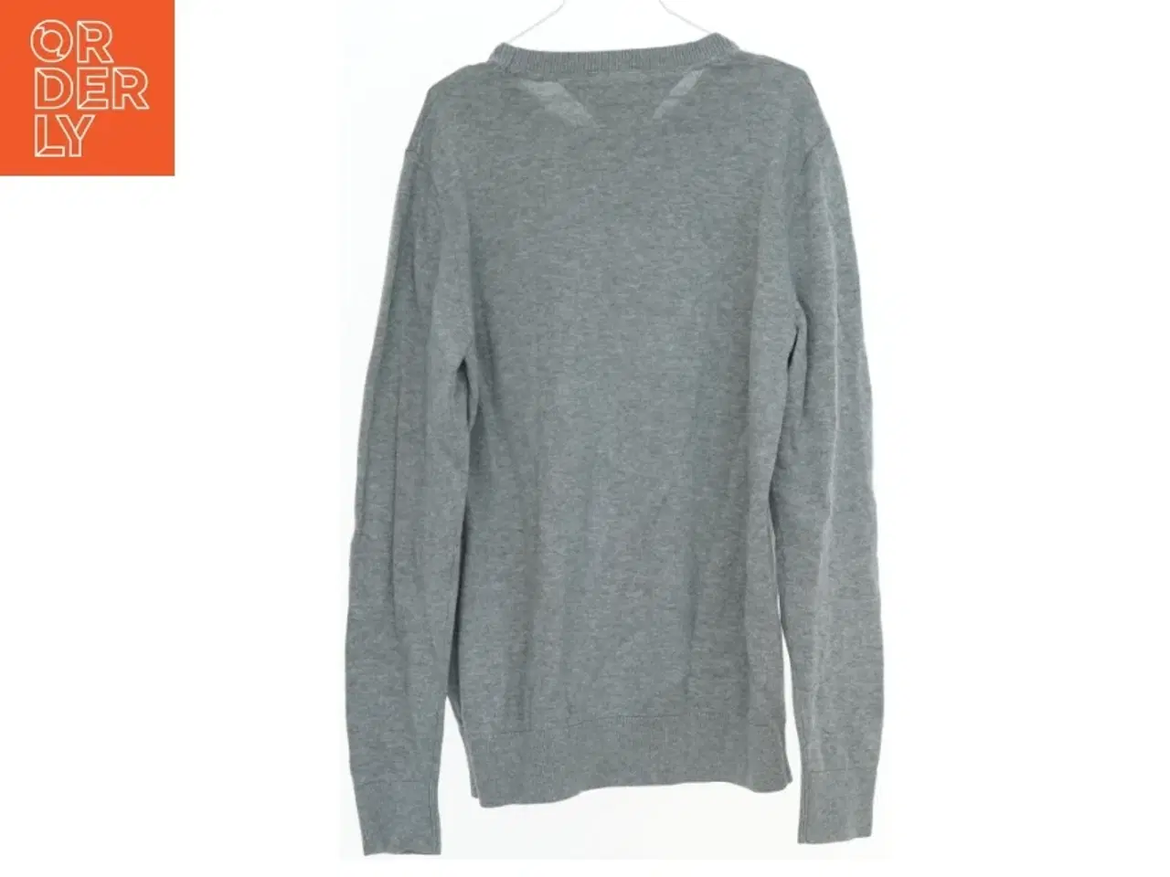 Billede 2 - Grå sweatshirt med Hilfiger-logo fra Tommy Hilfiger (str. 164)