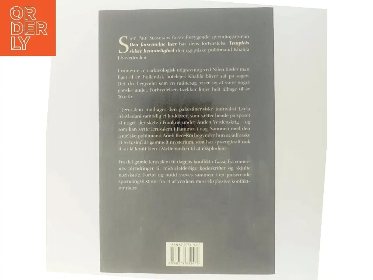 Billede 3 - Templets sidste hemmelighed : roman af Paul Sussman (Bog)