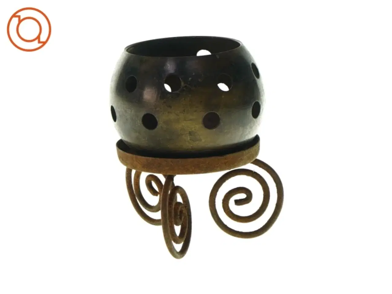 Billede 1 - Forskellige fyrfadslysstager (str. ØH: 7 X 9 cm)