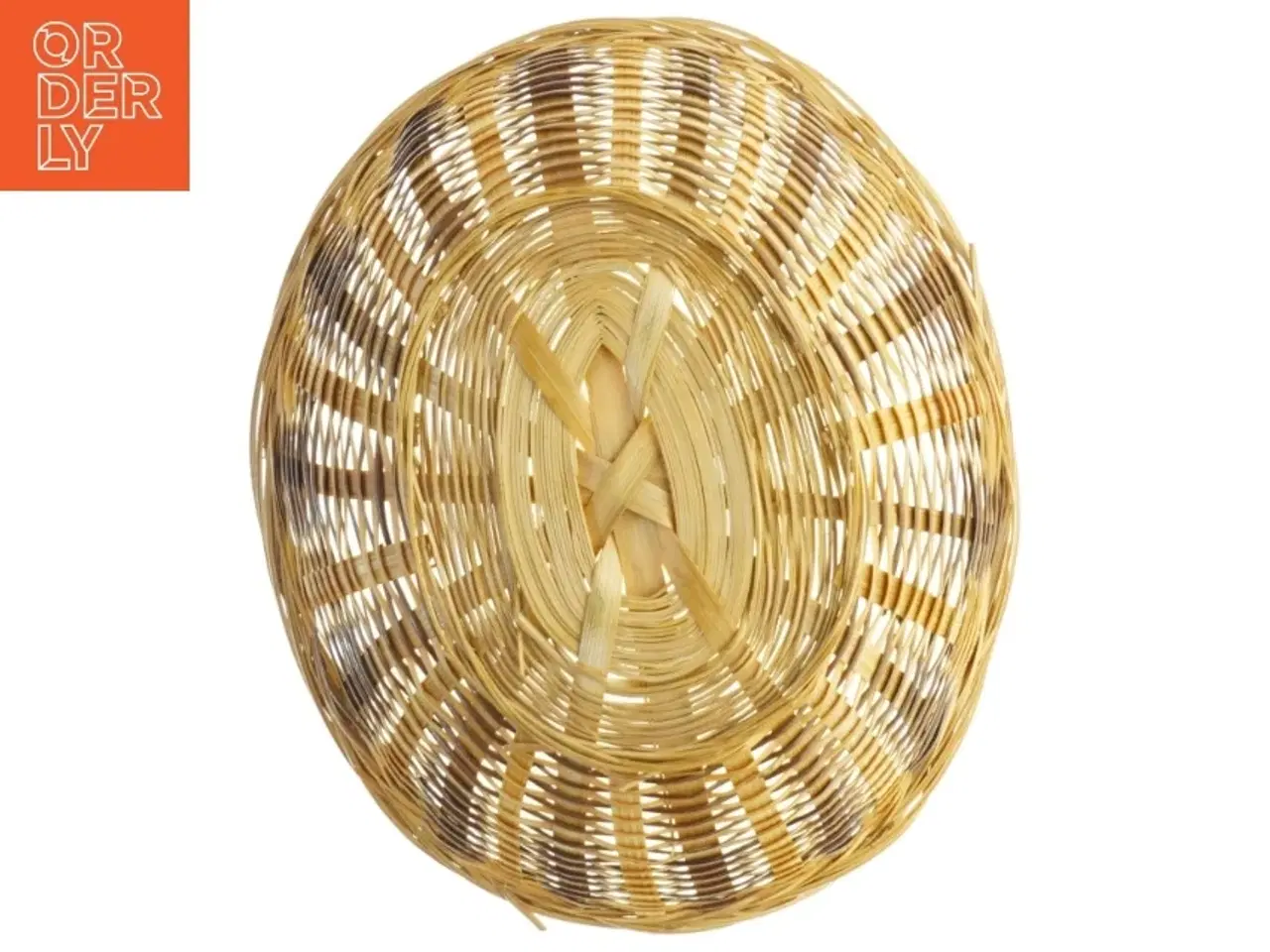 Billede 4 - Flettet rund kurv  (str. Ø. 22 cm)