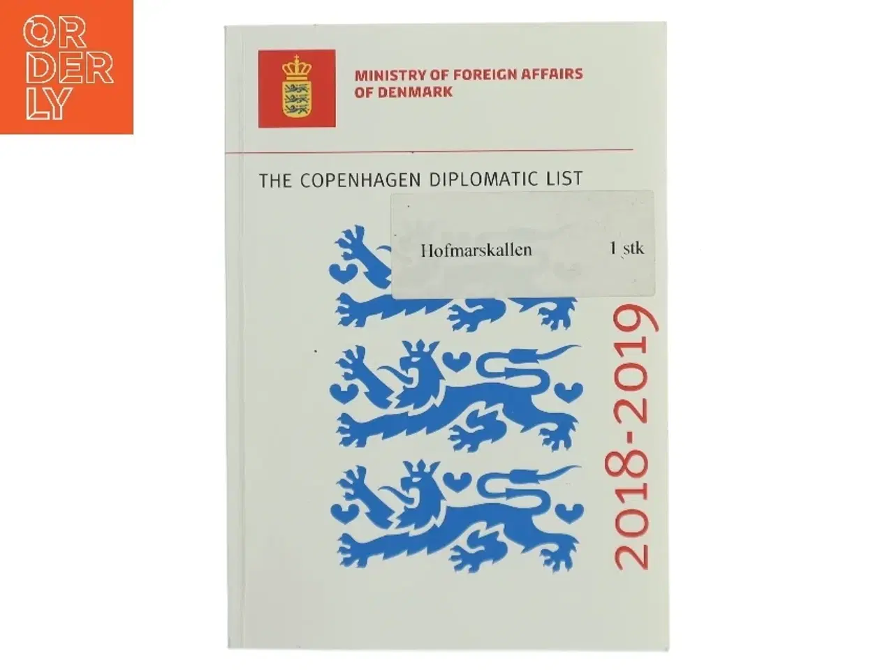 Billede 1 - The Copenhagen Diplomatic List