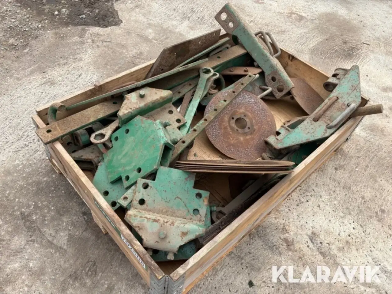 Billede 1 - Blandede lot Kvernland plovdele