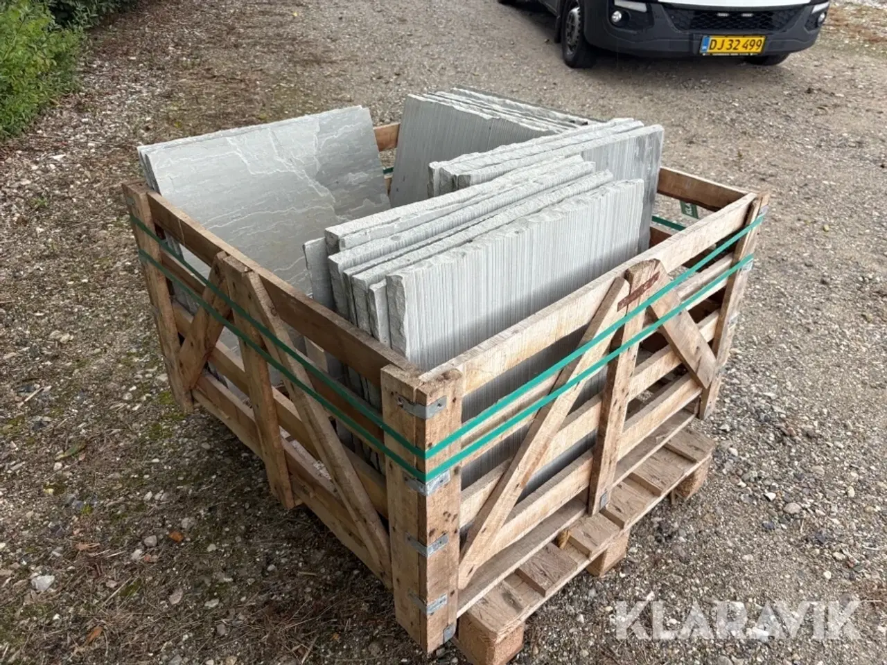 Billede 2 - Natursten  23 styk   cirka 8 m2