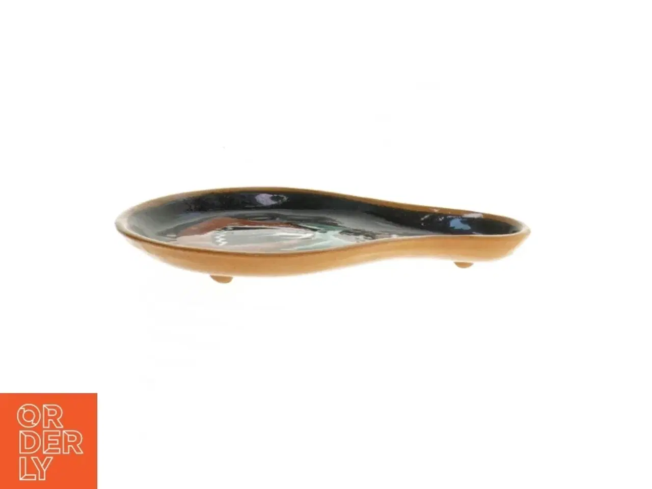 Billede 3 - Keramisk skeholder med maleri (str. 16 cm)