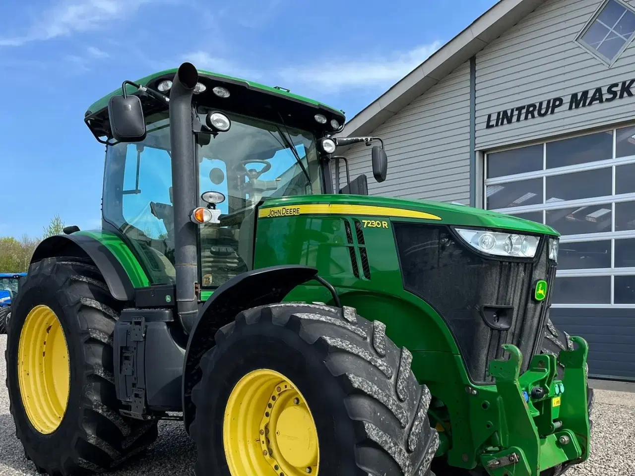 Billede 16 - John Deere 7230R Med frontlift. Stor stærk traktor til små penge