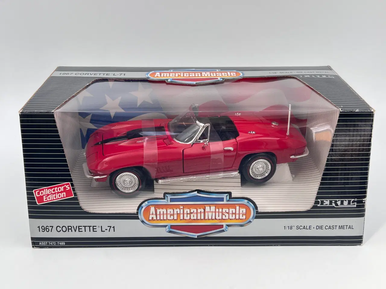 Billede 10 - 1967 Chevrolet Corvette L-71 1:18  Super flot 