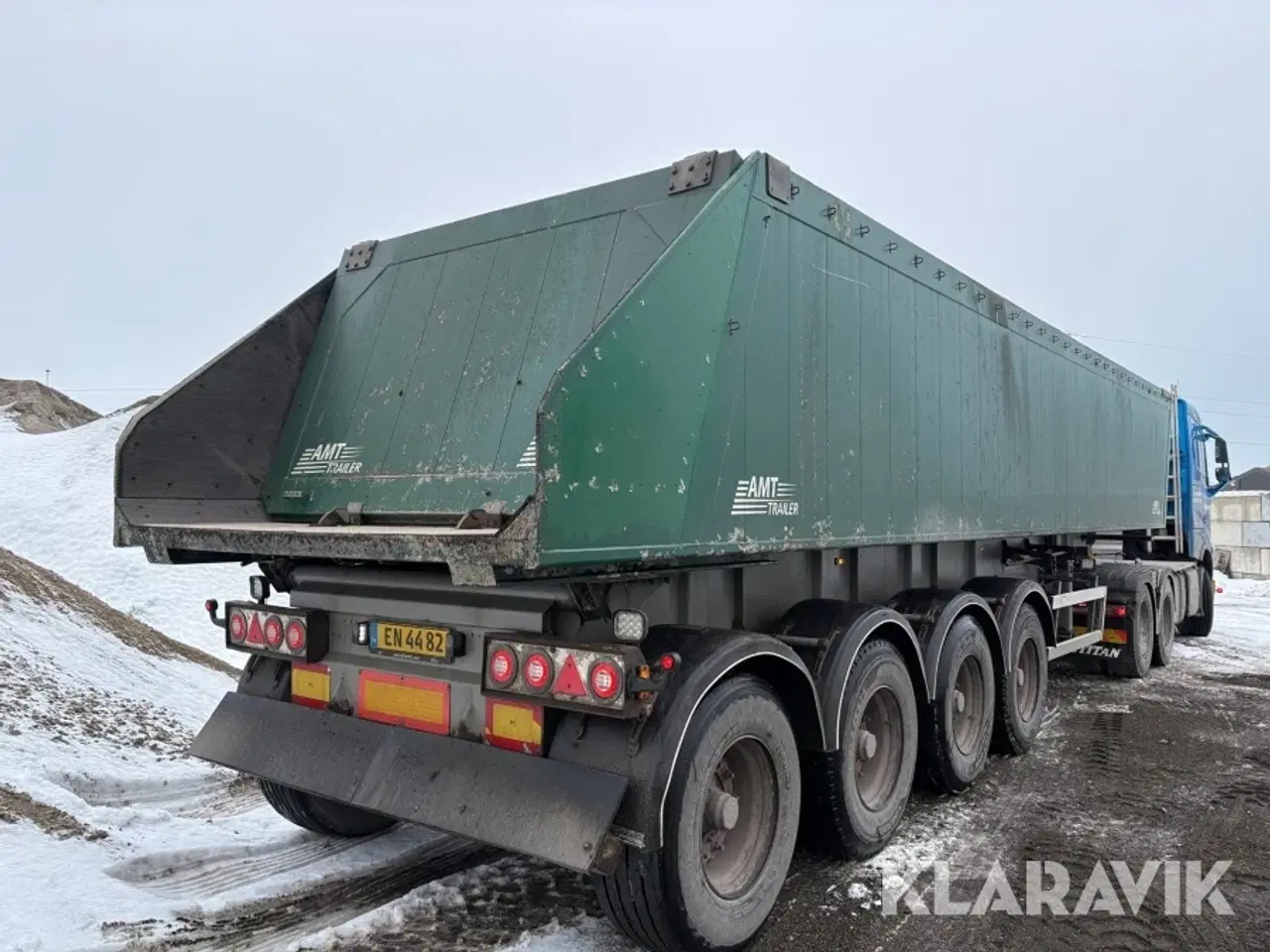Billede 1 - Tiptrailer MTDK T736/00 4 akslet med alu kasse