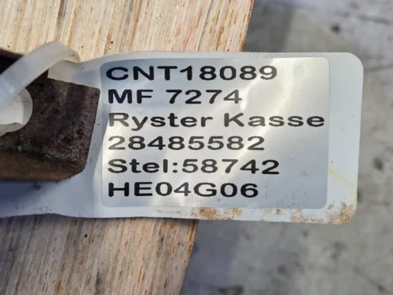 Billede 13 - Massey Ferguson 7274 Ryster Kasse 28485582