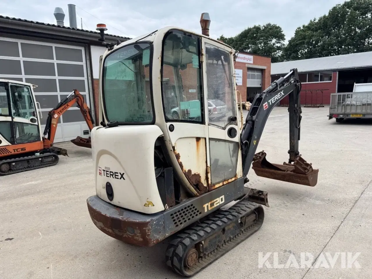 Billede 3 - Gravemaskine Terex TC20