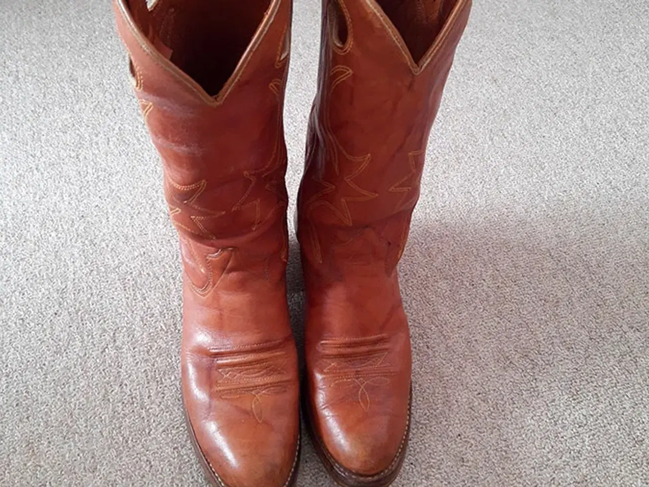 Billede 1 - Vintage cowboystøvle.