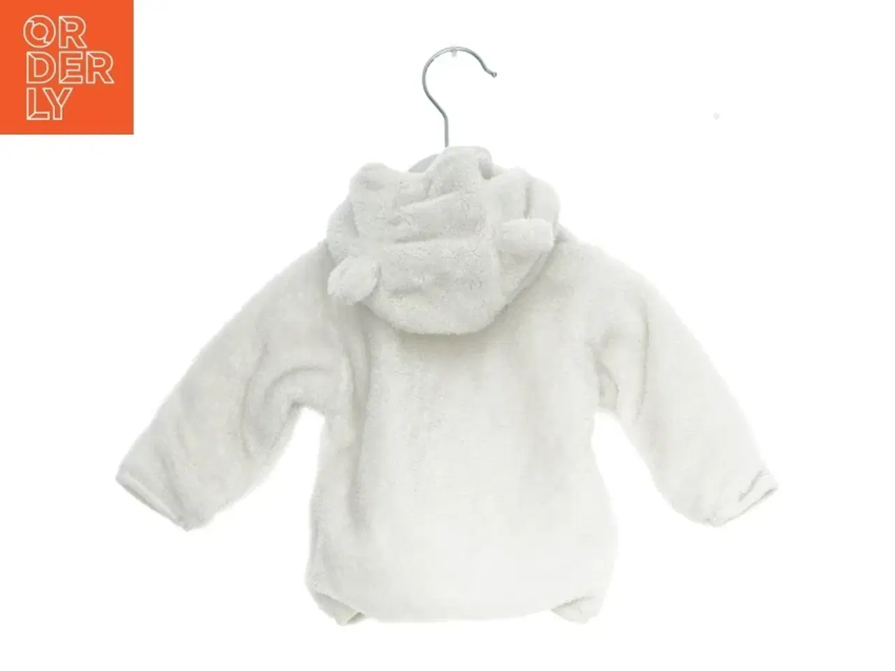 Billede 2 - Hvid heldragt med hætte og ører fra H&M (str. 62)