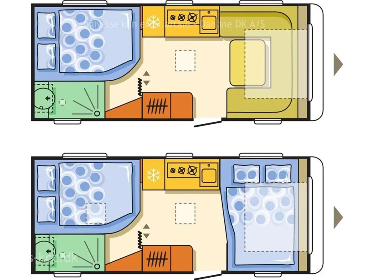 Billede 10 - 2016 - Adria Adora 522 UP Alde Centralvarme   Adria Adora 522 UP årg. 2016 4 sovepladser, 5 siddepladser, Isabella Commodore 3 m, Air Con, Mover, Alde centralvarme