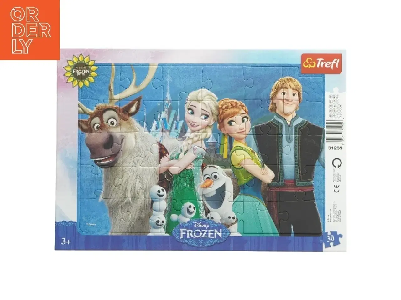 Billede 1 - Disney Frozen puslespil fra Trefl (str. 30 brikker 33x23 cm)