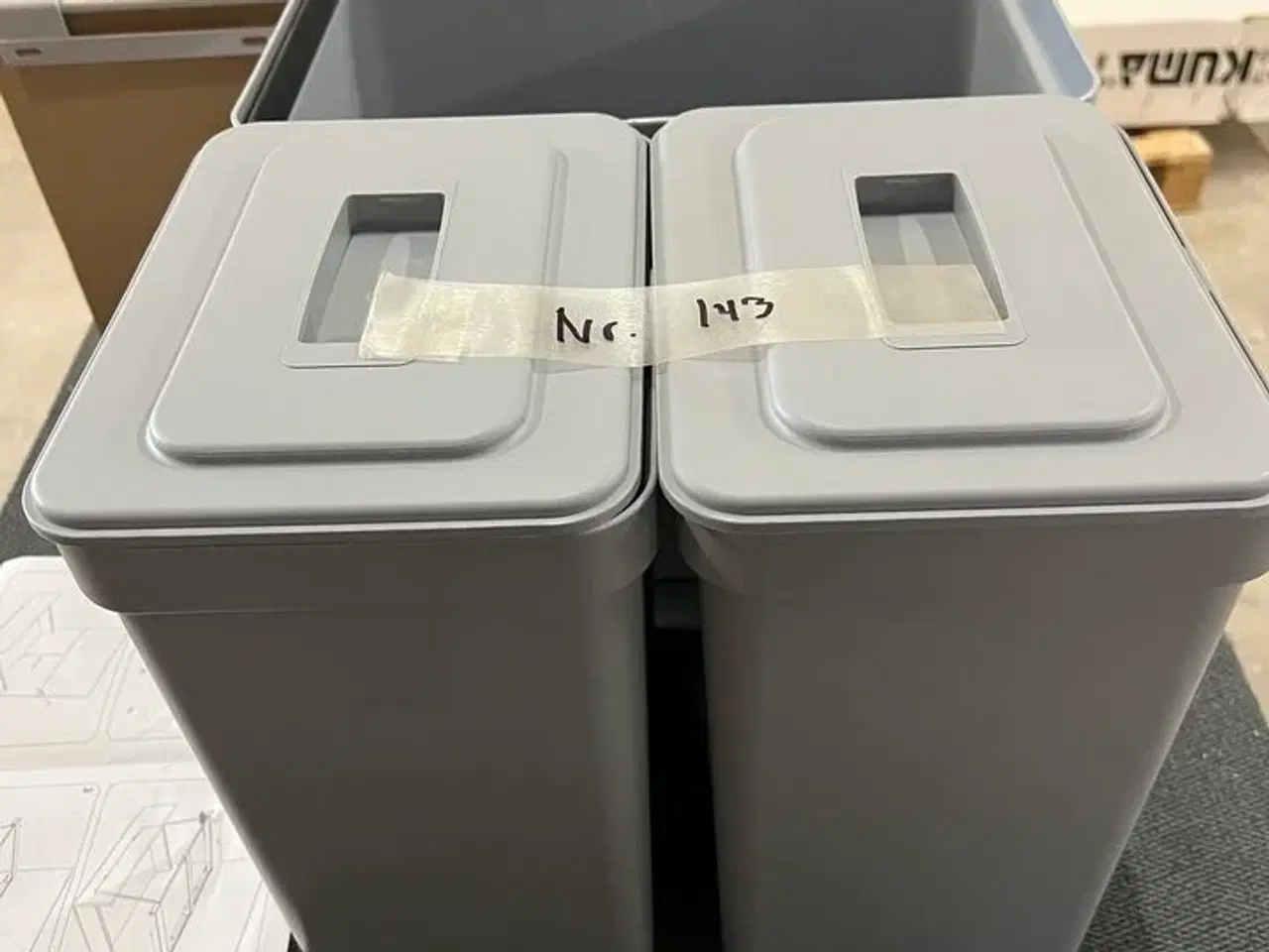 Billede 4 - 1 stk skraldesæt til 80 cm skab