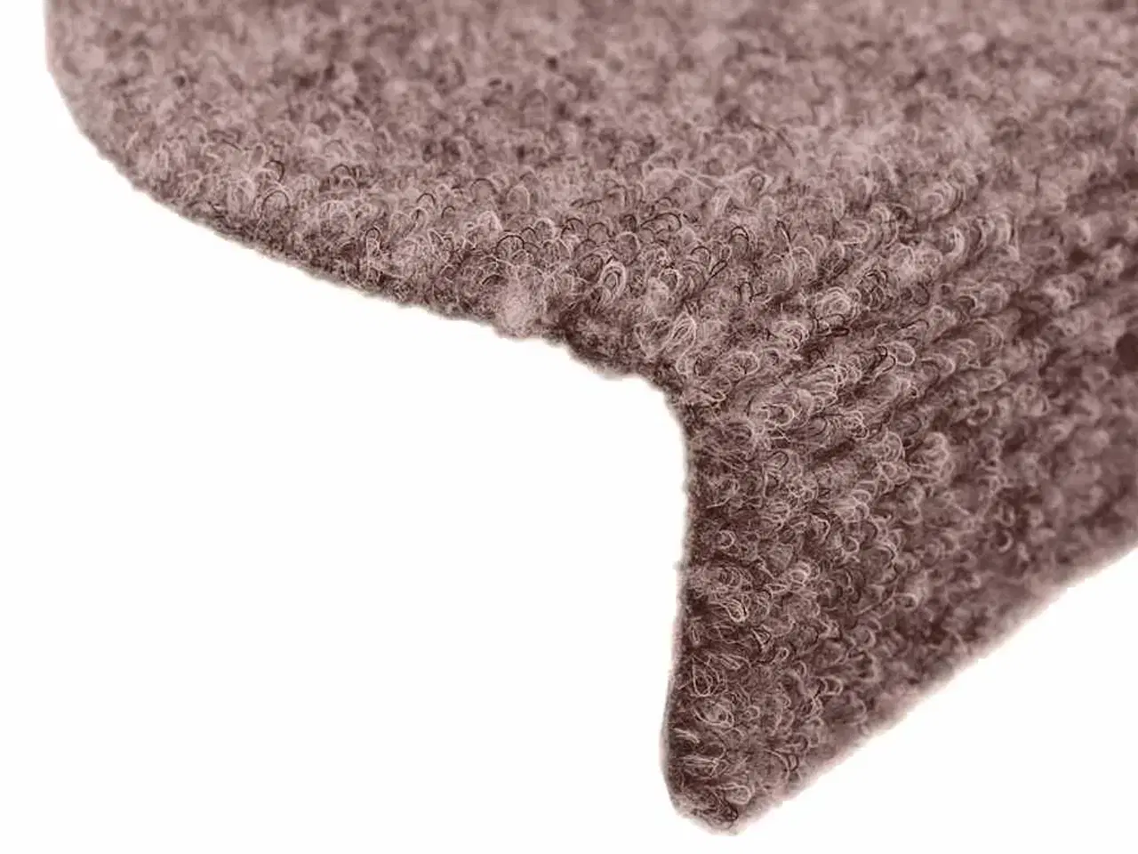 Billede 6 - Trappemåtter selvklæbende 15 stk. 56x17x3 cm lys brune halvrund