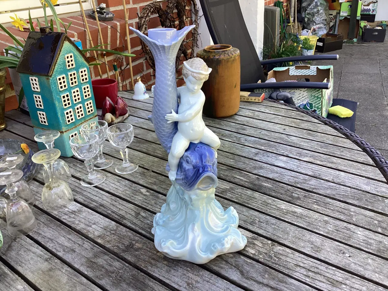 Billede 1 - Spansk NAO lysestage Putin dreng på Fisk