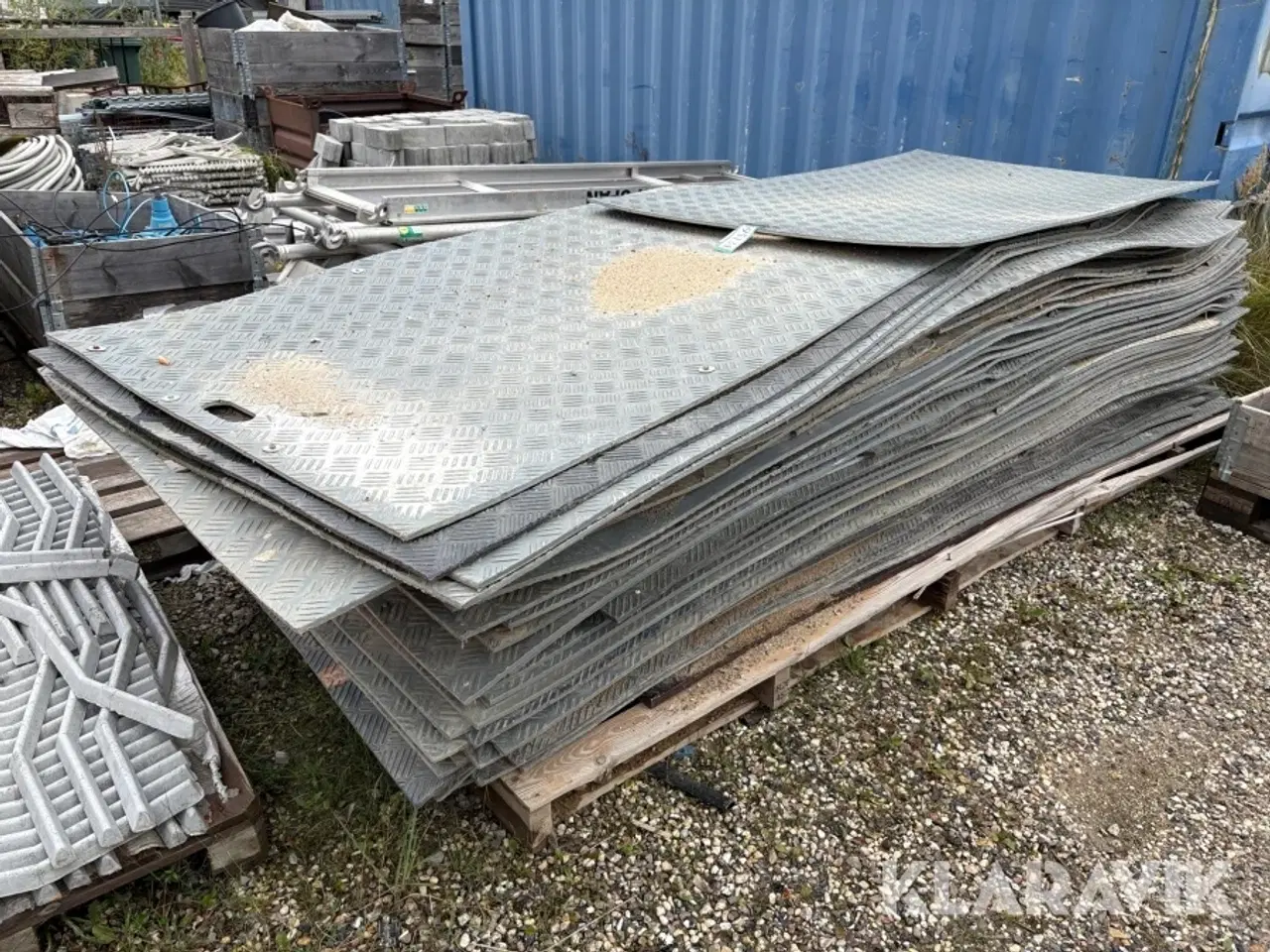Billede 1 - Køreplader - 45 styk