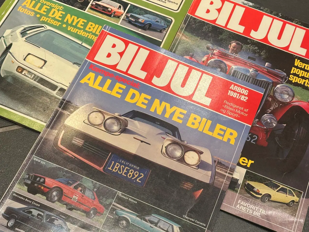 Billede 3 - Bil Jul årbøger 1979/80 – 1981/82 (3 stk.)