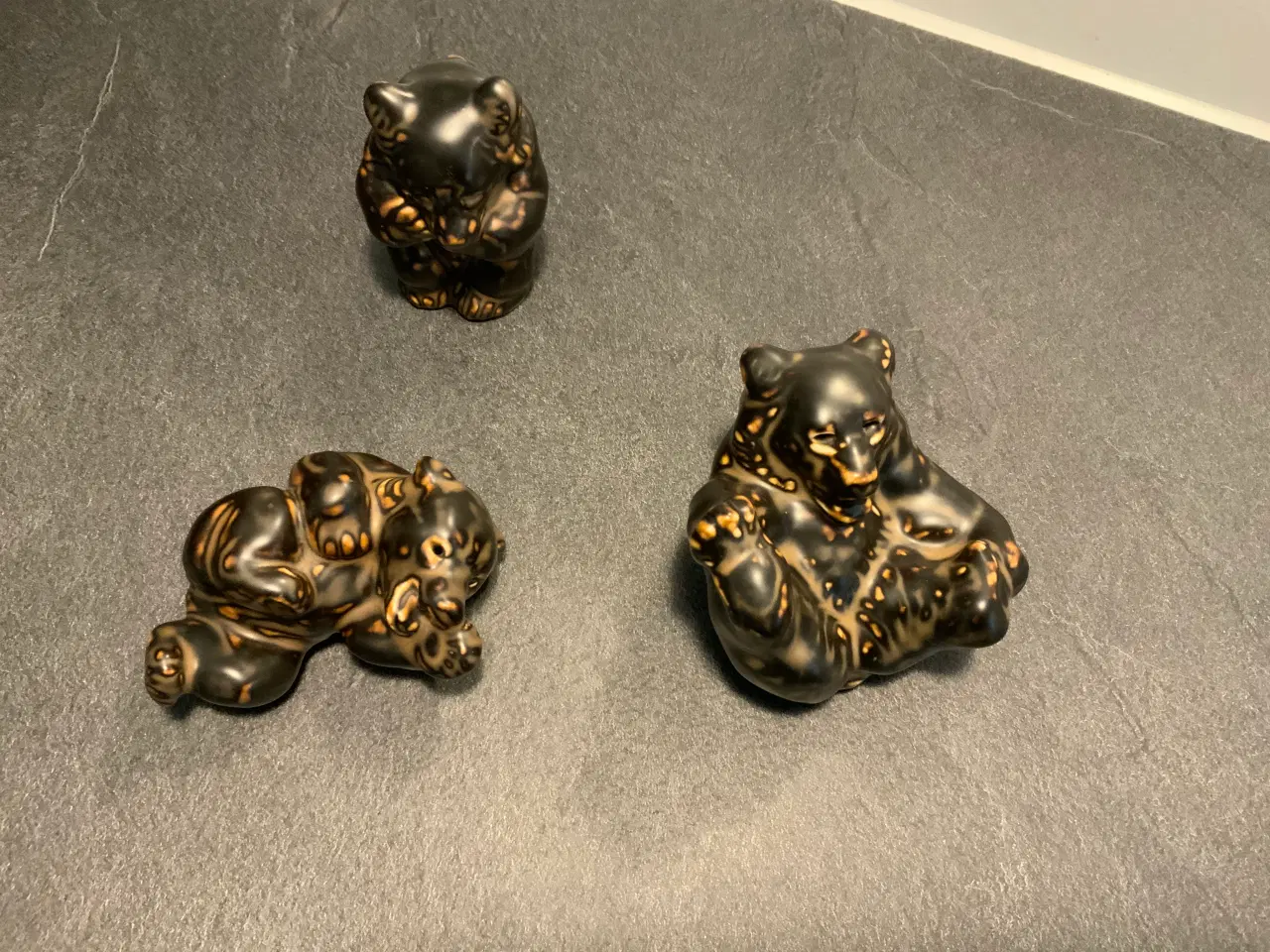 Billede 3 - 5 brune bjørneunger fra Royal Copenhagen