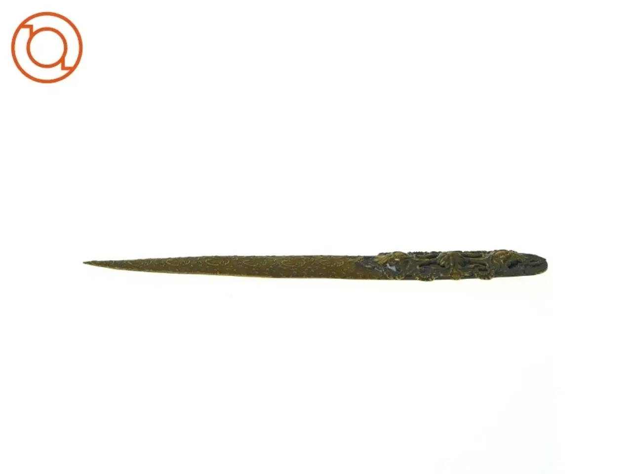 Billede 2 - Ornamenteret brev kniv åbner (str. 20 x 3 cm)