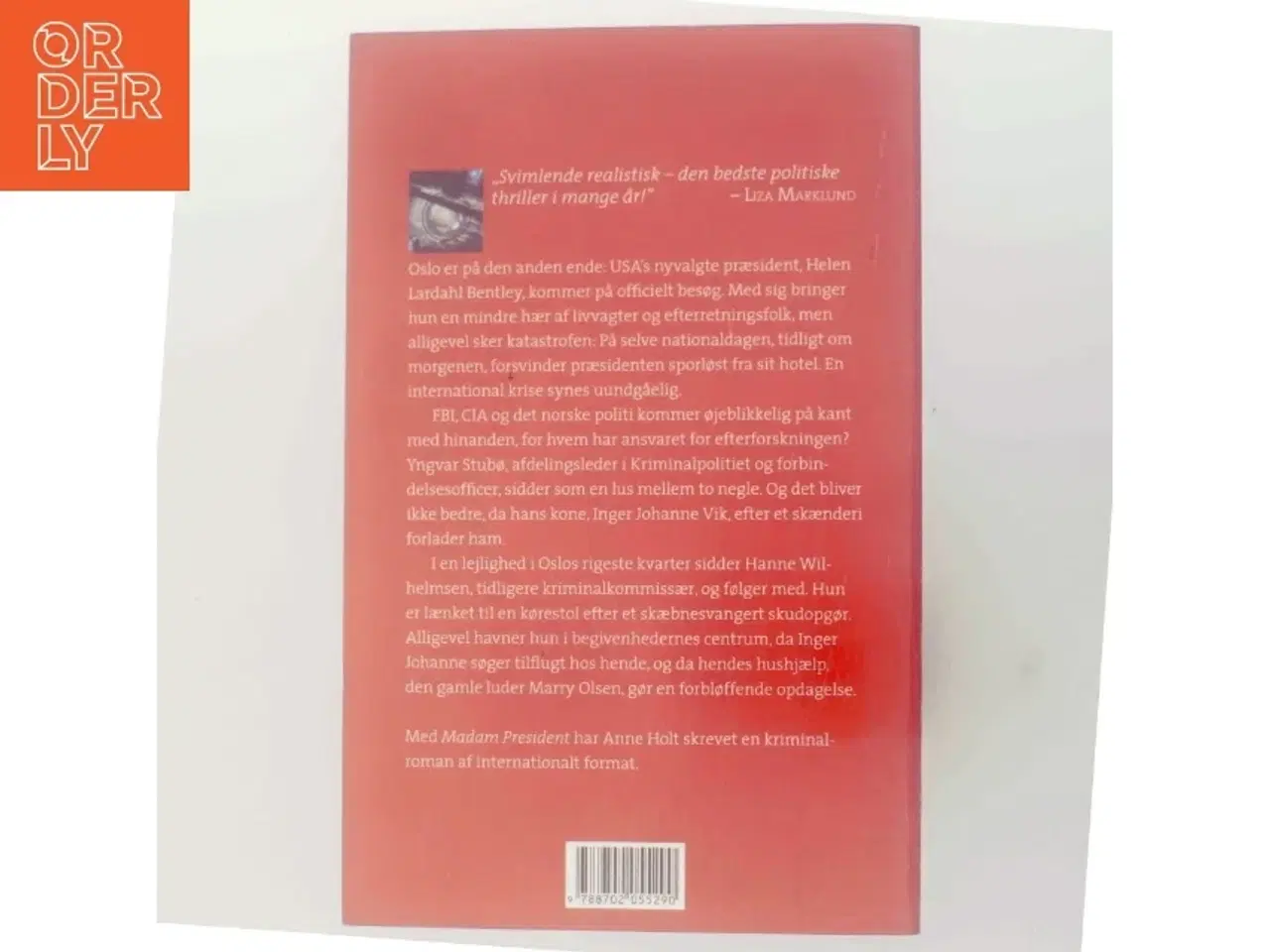 Billede 3 - Madam President : kriminalroman af Anne Holt (f. 1958-11-16) (Bog)