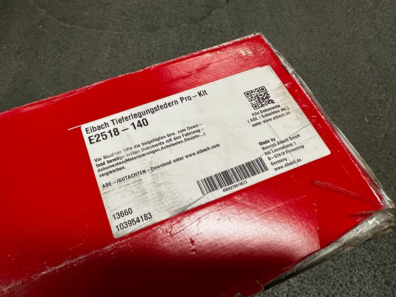 Billede 2 - Eibach sænkningssæt til Mercedes E-klasse (W124)