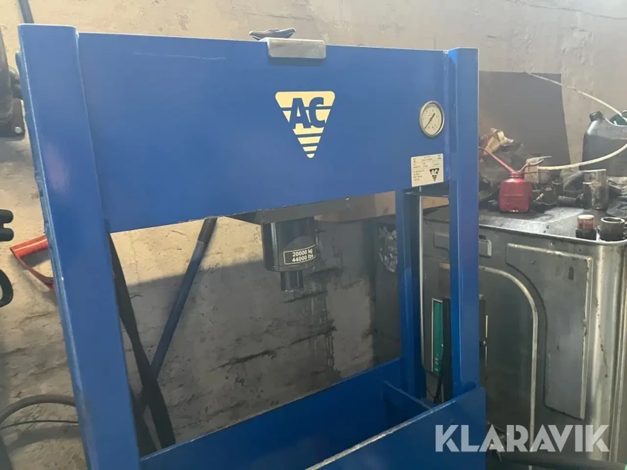 Billede 2 - Værkstedspresser AC Hydraulik PJ20H