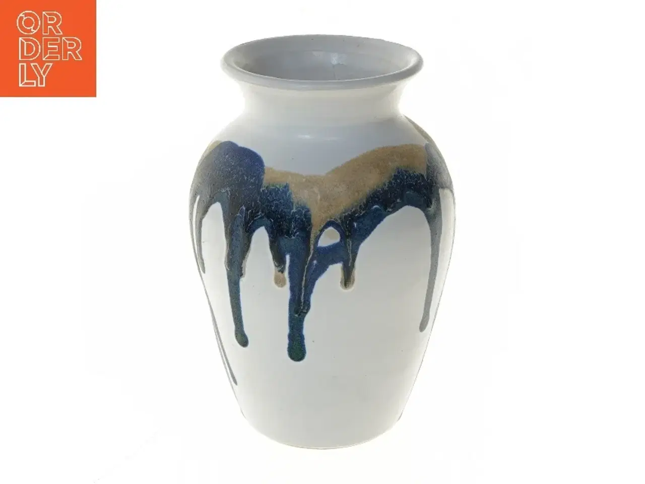 Billede 1 - Keramisk vase (str. 18 cm)