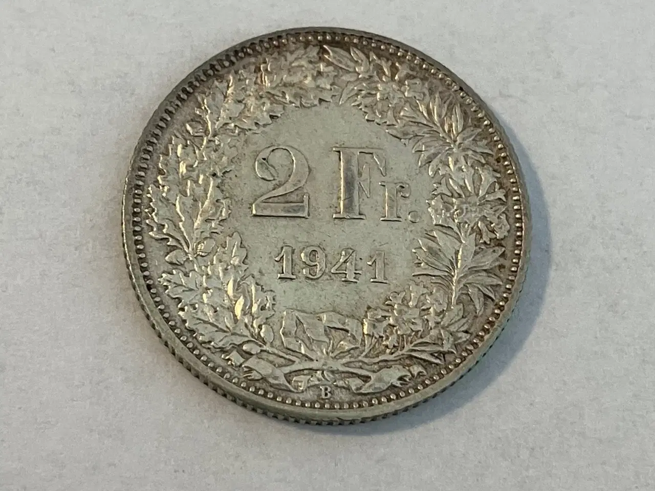 Billede 1 - 2 Francs Switzerland 1941