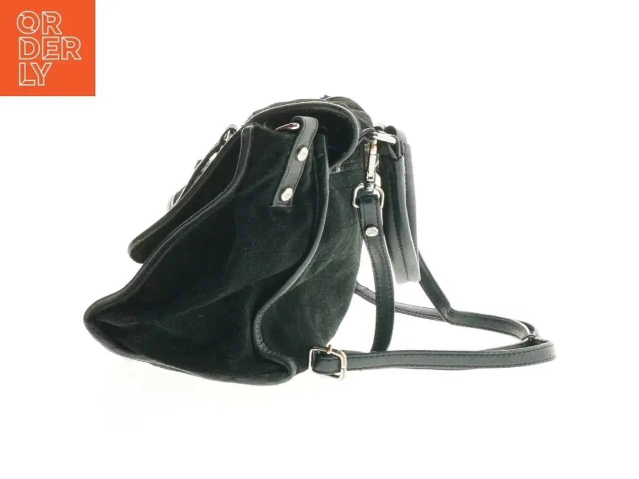 Billede 3 - Sort skuldertaske (str. 30x21 cm)