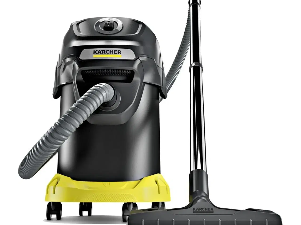 Billede 4 - Askestøvsuger Kärcher AD 4 Premium 17 l – sort/gul