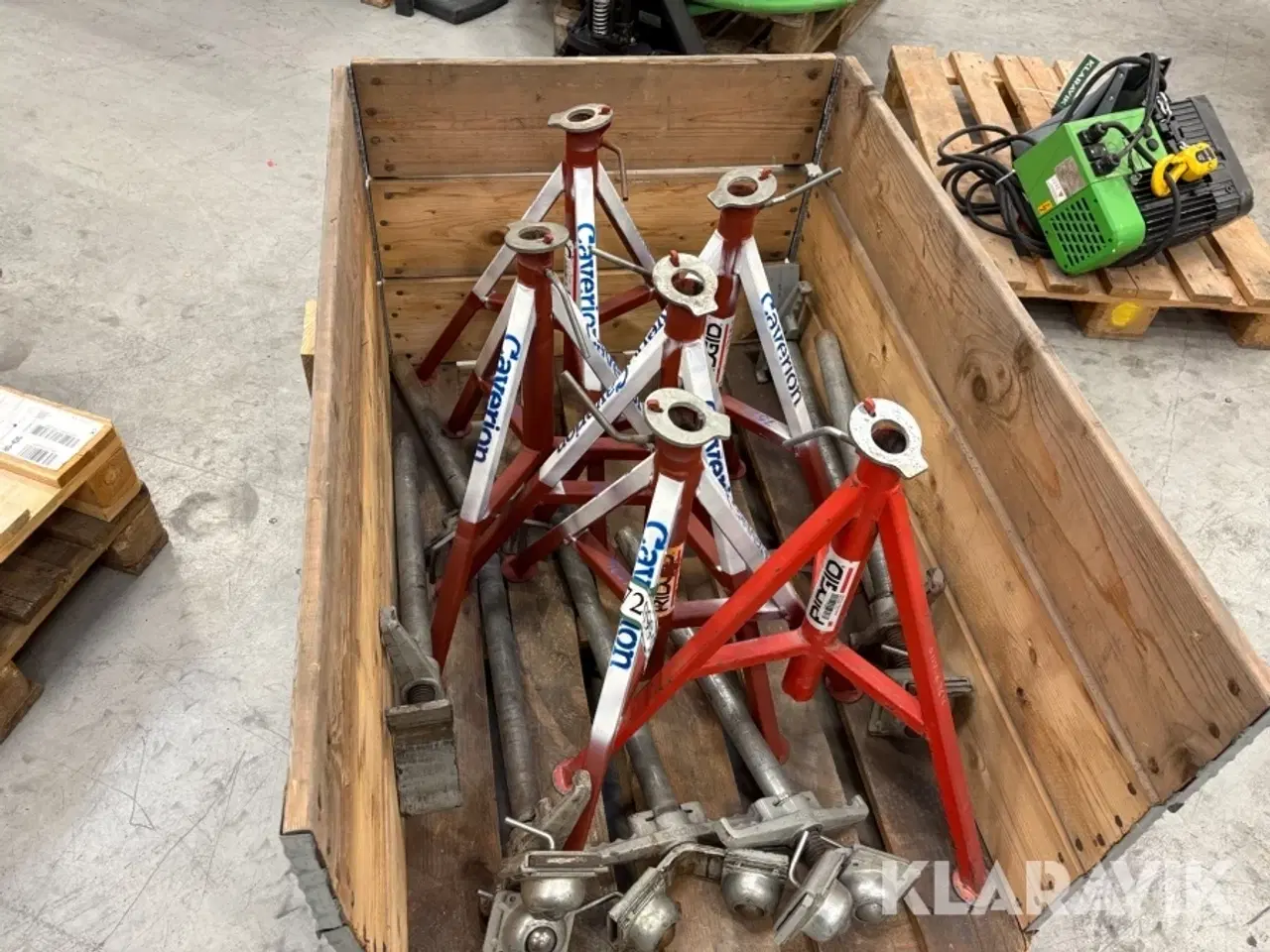 Billede 7 - Rørbukke/støttebukke Ridgid VJ-99 6 styk