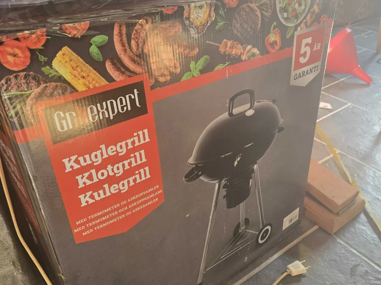 Billede 4 - Kuglegrill med overtræk 