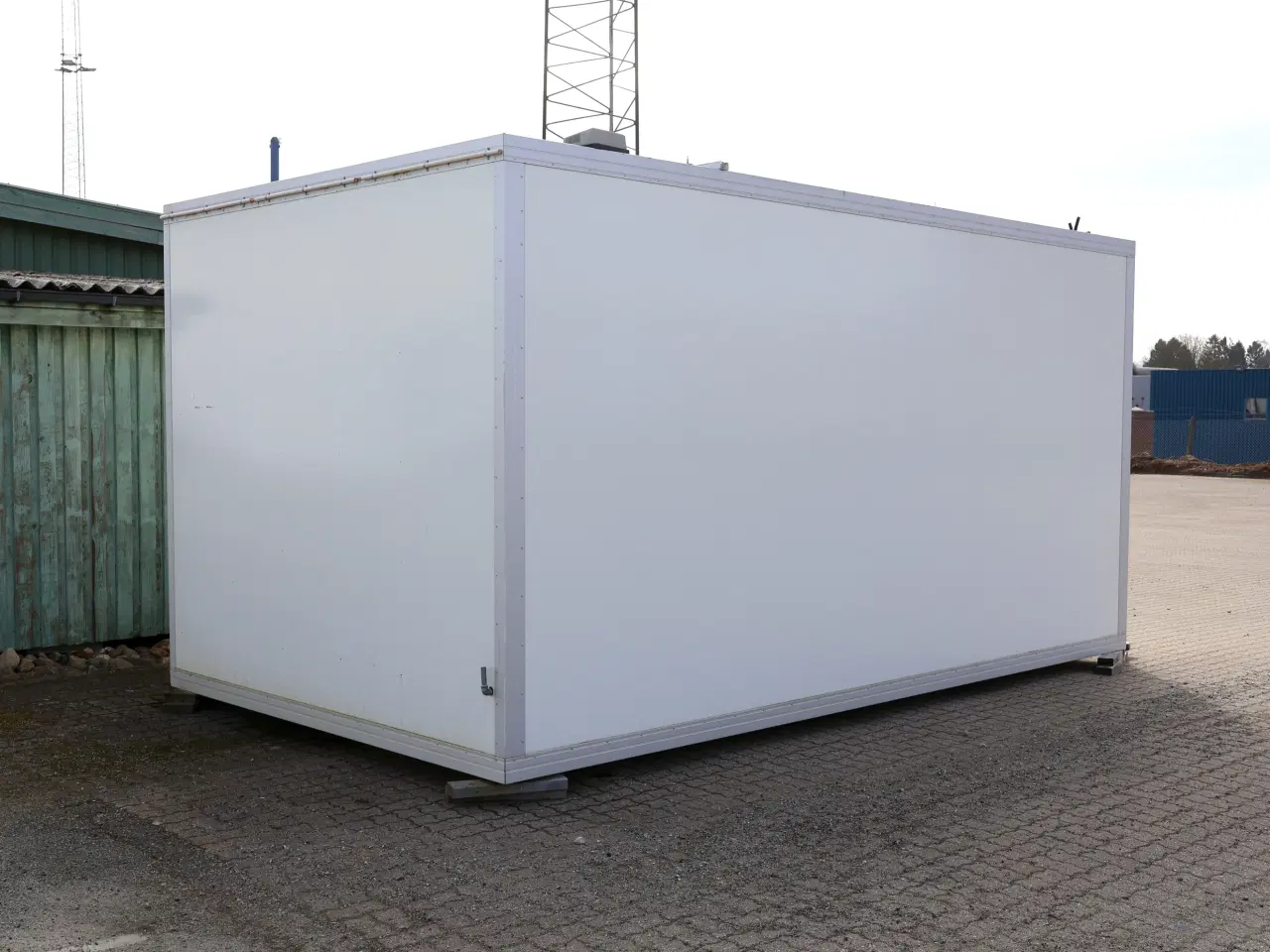 Billede 4 - Kontormodul/skurvogn m/opholdsrum og toilet m/vask