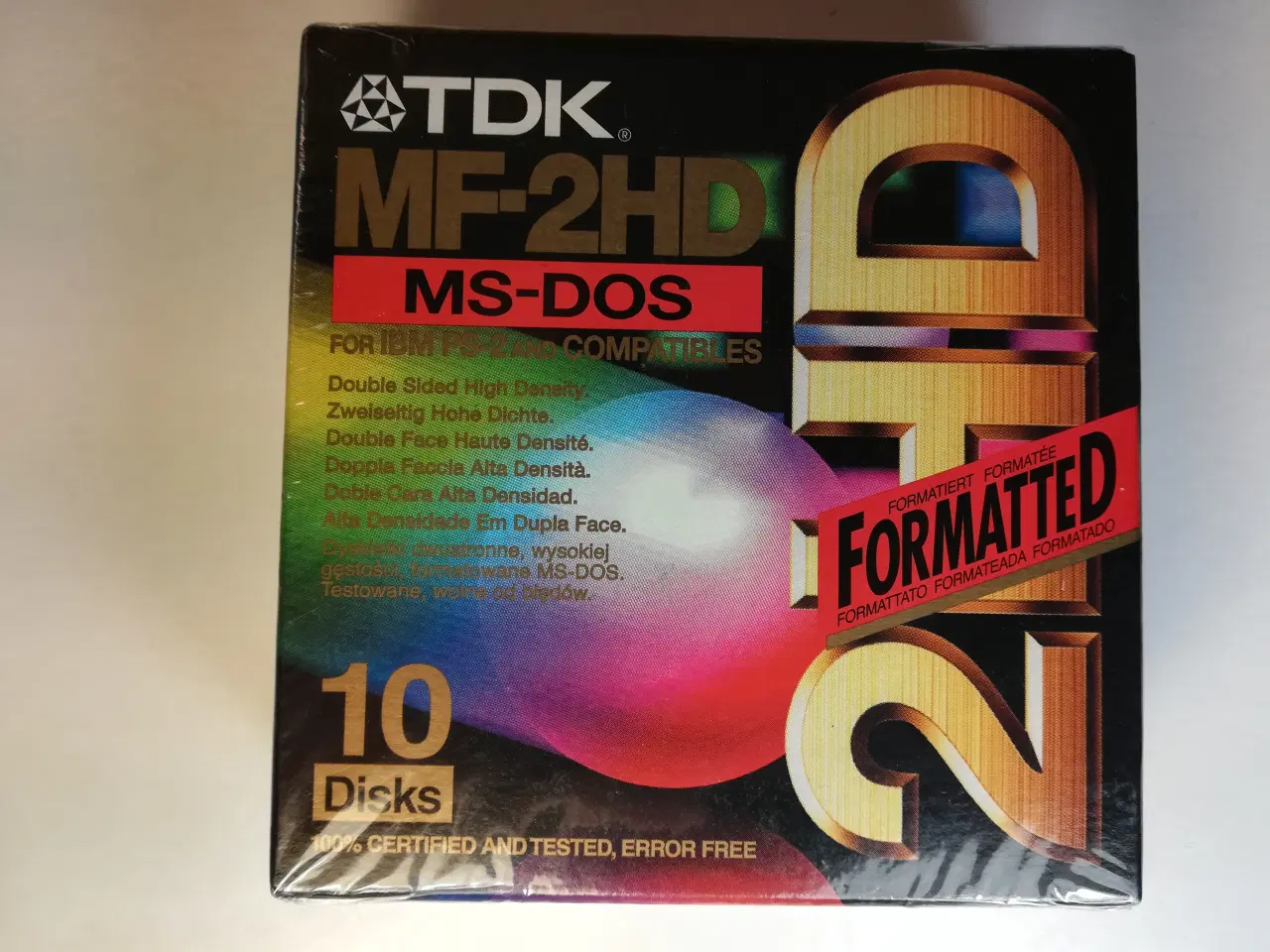 Billede 1 - TDK MF-2HD Floppy Disks, 10 stk. - NYE