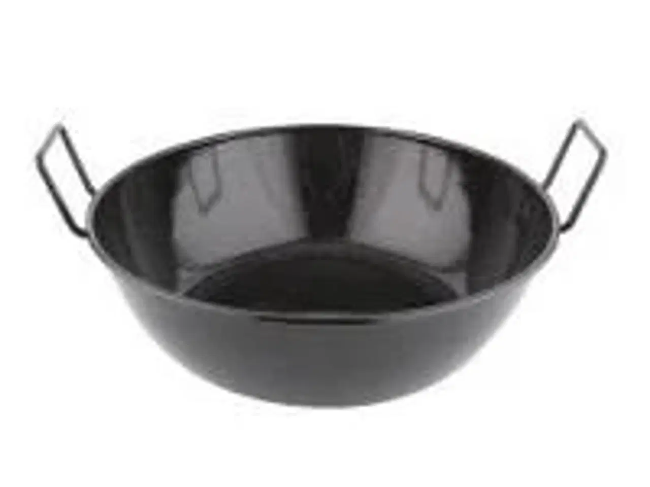 Billede 1 - 4 stk. Paellapande sort diam 400 mm