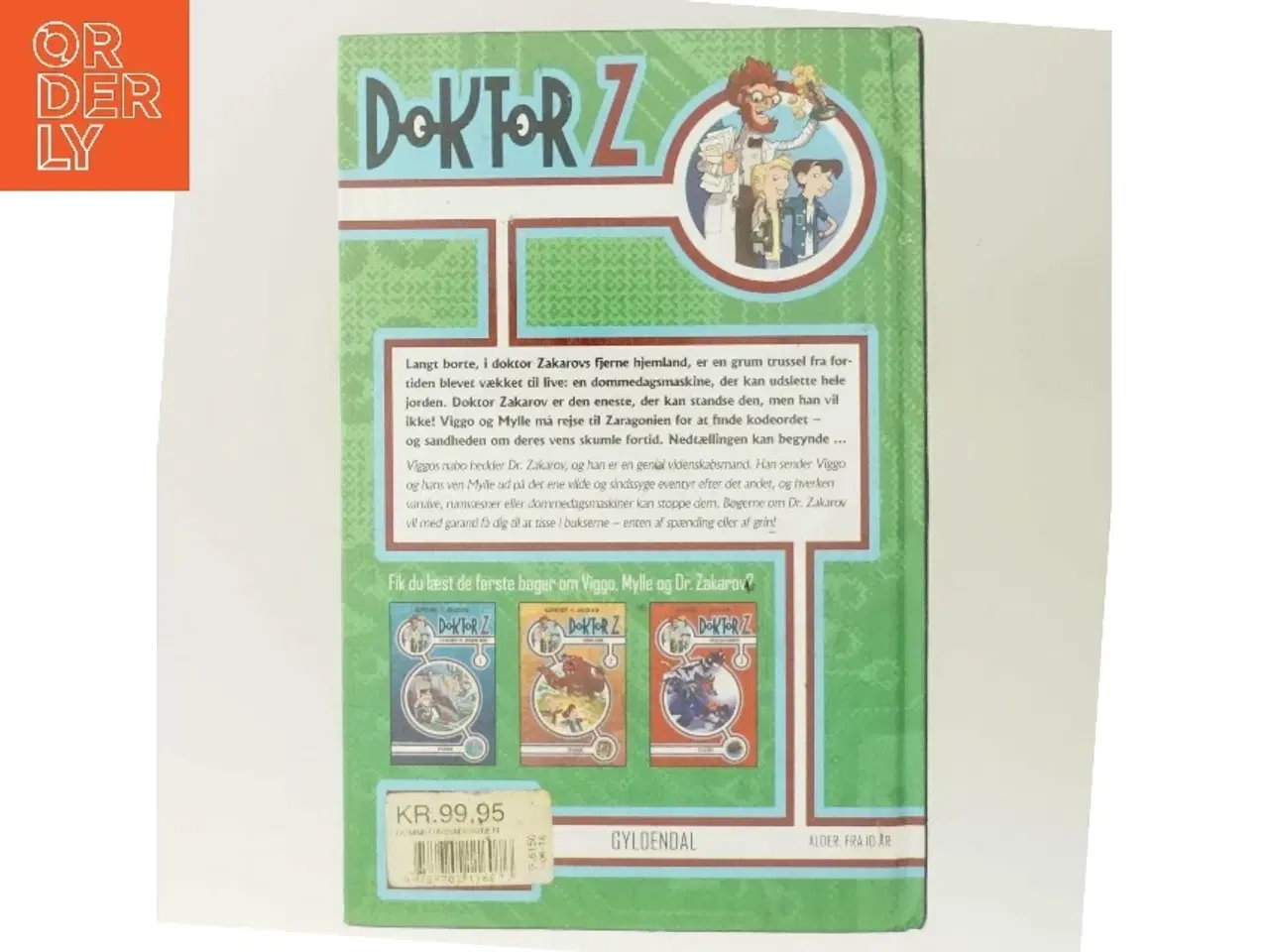Billede 3 - Doktor Z dommedagsmaskinen af Kasper Hoff (Bog)