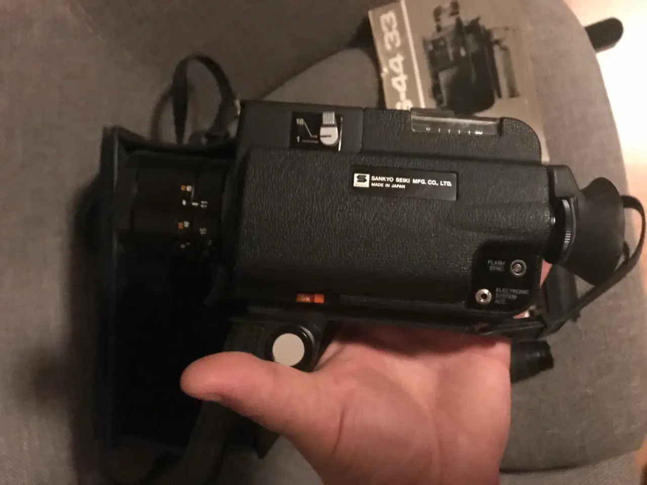 Billede 3 - Sankyo ES-4433 Super 8 Film Kamera 