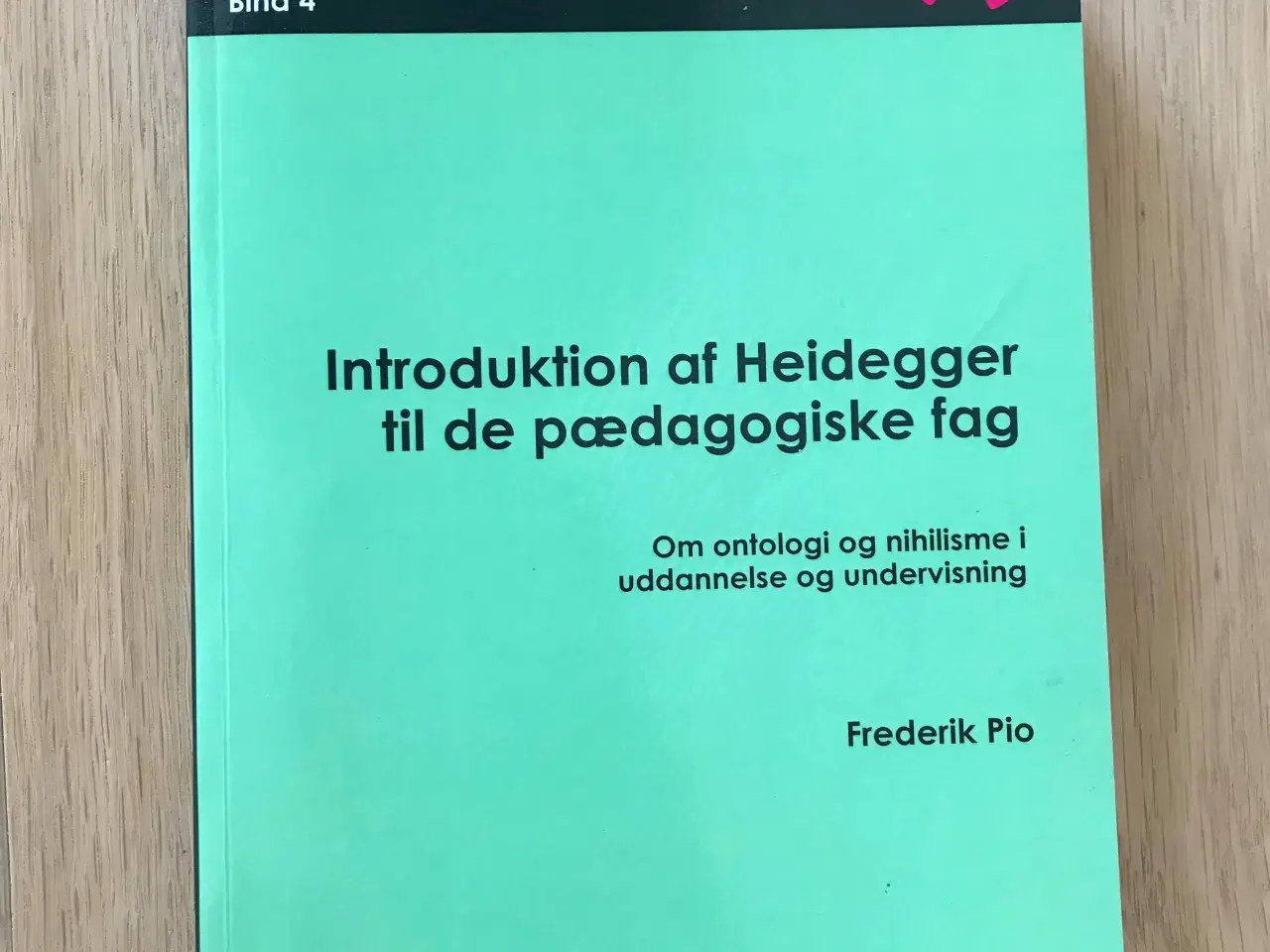 Billede 1 - Introduktion af Heidegger