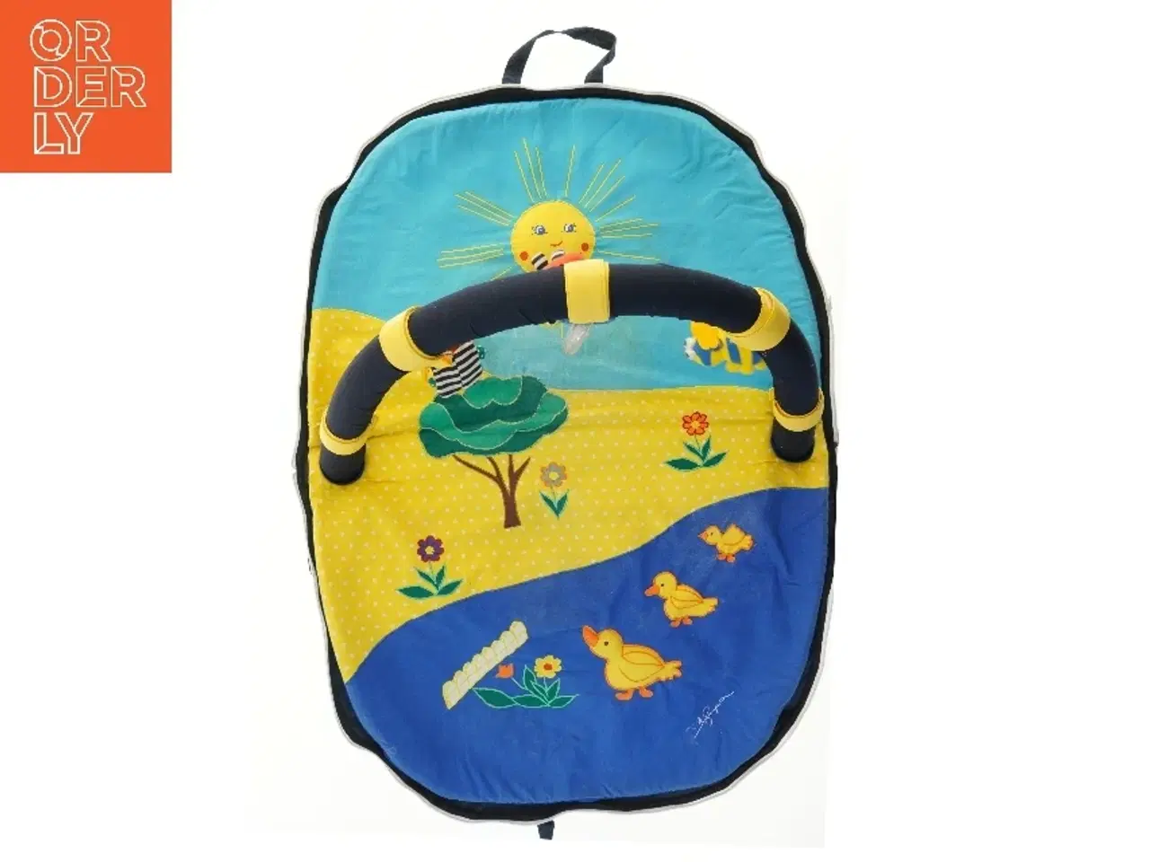 Billede 1 - Babylegeplads med aktivitetstæppe (str. 73x94 cm)