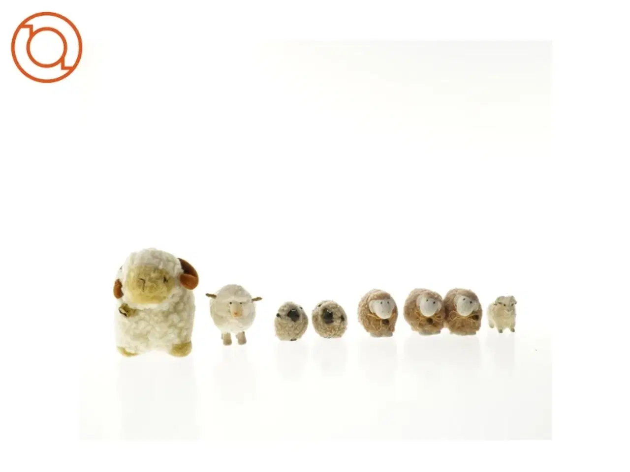Billede 1 - Pynte får (str. 6 cm 15 cm 7 cm)