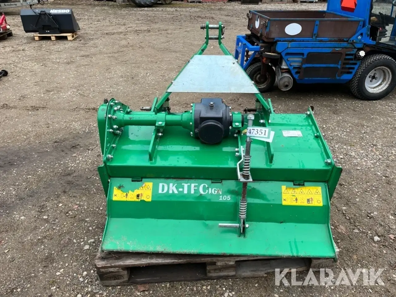 Billede 6 - Traktor fræser DK-TEC 1GN-105